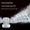 Dual-Head 360° Oscillating Desk Fan