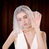 French Wedding Veils Short Bride Head Gauze Fashion Brides Veil  Headpieces