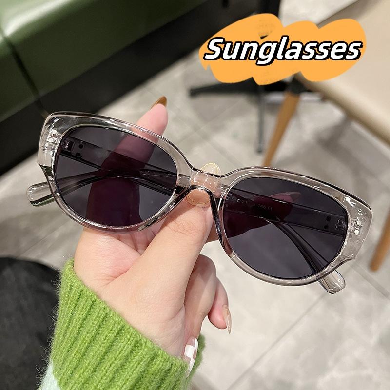 Dámské sluneční brýle kočičí oko Luxusní design Sluneční brýle Módní UV400 Hip Hop Goggle Odstíny Trendy Párty Oční doplňky pro Dámy