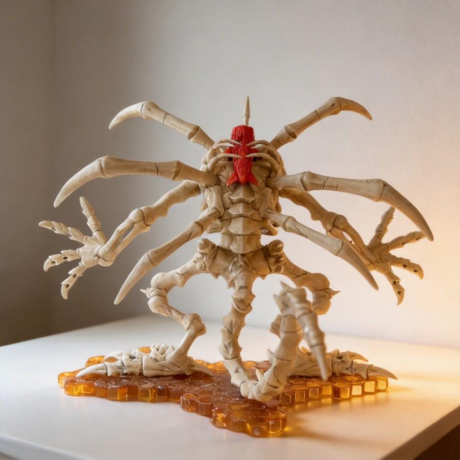 Digimon GK Skelett SkullGreymon Riesenwelle Mechanische Mutation Kampfstatue Figur in Box 30cm