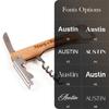 1PCS Free Engraved Personalized Wine Corkscrew Bottle Opener Wooden Multifunction Opener Wedding Groomsman Valentine's Day Gifts