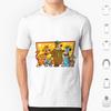 Huckleberry Hound Und Freunde T-Shirt Große Größe 100% Baumwolle Huckleberry Hound Huckleberry Hound Tombstone Retro 1970er 70er 80er