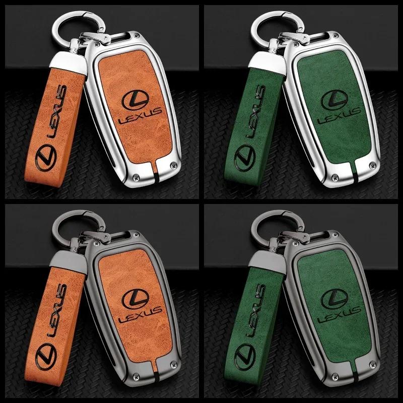 Car Key Case Full Cover Key Shell For Lexus Alphard Toyota Corolla Land Cruiser 200 Prado Crown Yaris Sienna Cross Hilux Camry