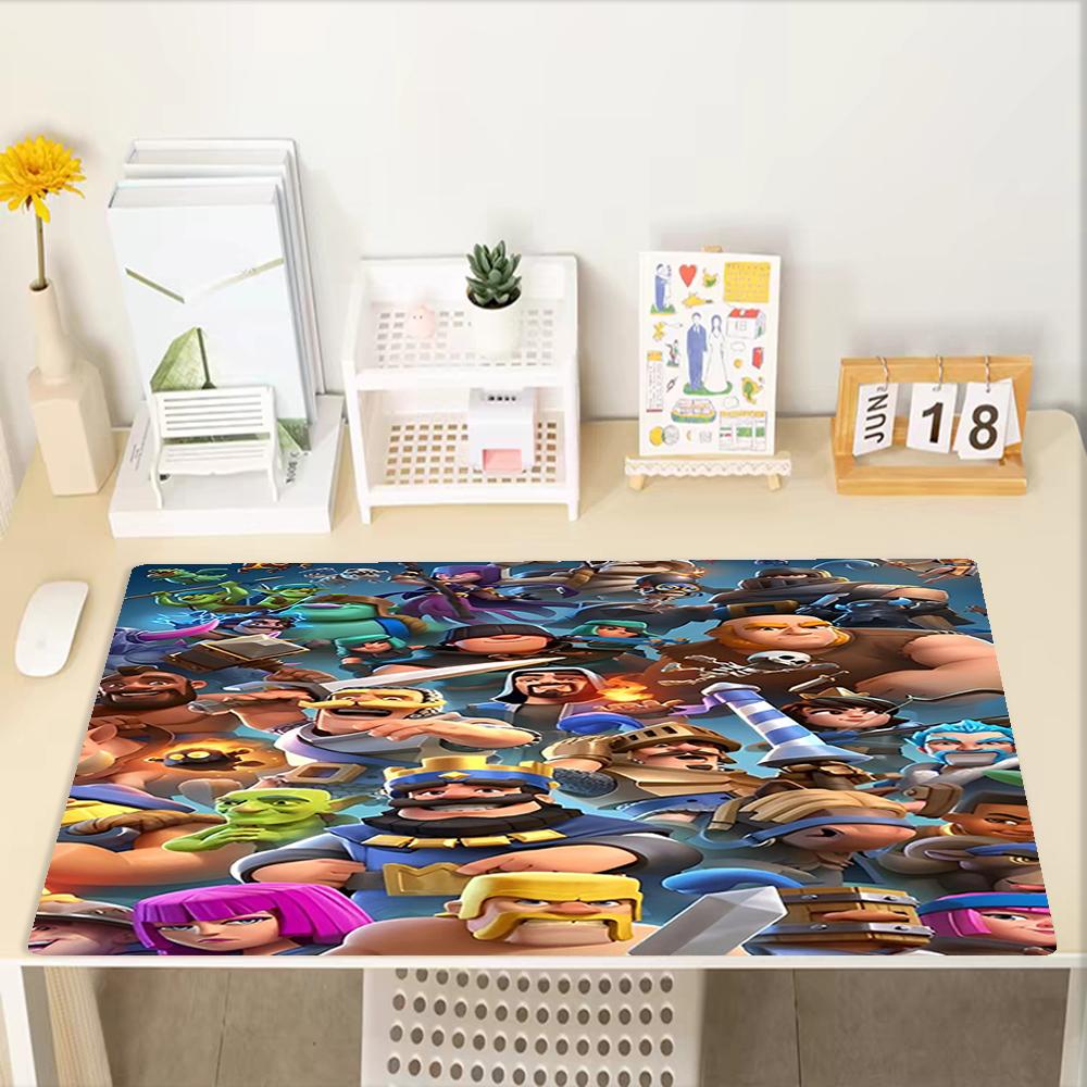 Clash Royale Theme Mouse Pad, Non Slip Rubber Base, Multifunctional Office & Home Decor, Perfect for Workspace Personalization.