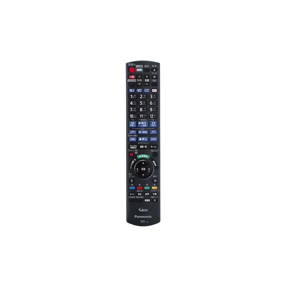 [Panasonic Genuine Part] Panasonic BD/DVD Recorder  DIGA  Genuine Remote Control Transmitter N2QAYB001268 (Setup Instructions Included)