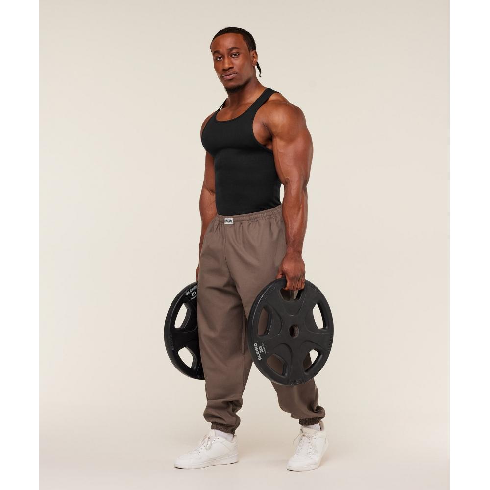 Gymshark Pantalones de Bombero Marrón Suave A6a3r Nbzv