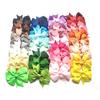 5pcs Baby Girls Colorful Headbands and Forked Tail Bow Thread Ribbon Hair Clips