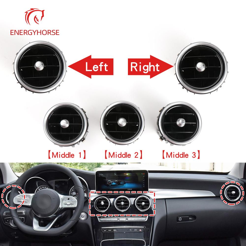 Für Benz GLC C Klasse W205 Auto Front Dashboard Zentrale Klimaanlage AC Vent Grille Komplette Montage Für Mercedes W205