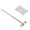 Silvery Steel Hammer All steel DIY Hammer Tool Multi-Functional Stamping Hammer  DIY Projects