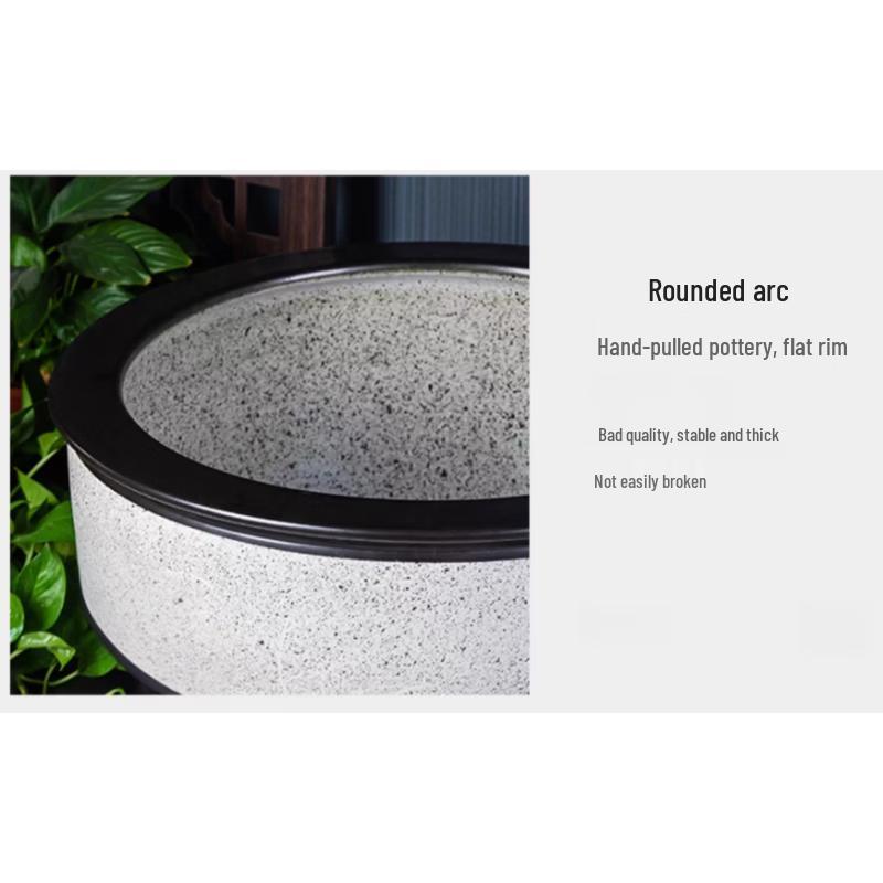 Three Wolves Farm Courtyard Flower & Water Pot