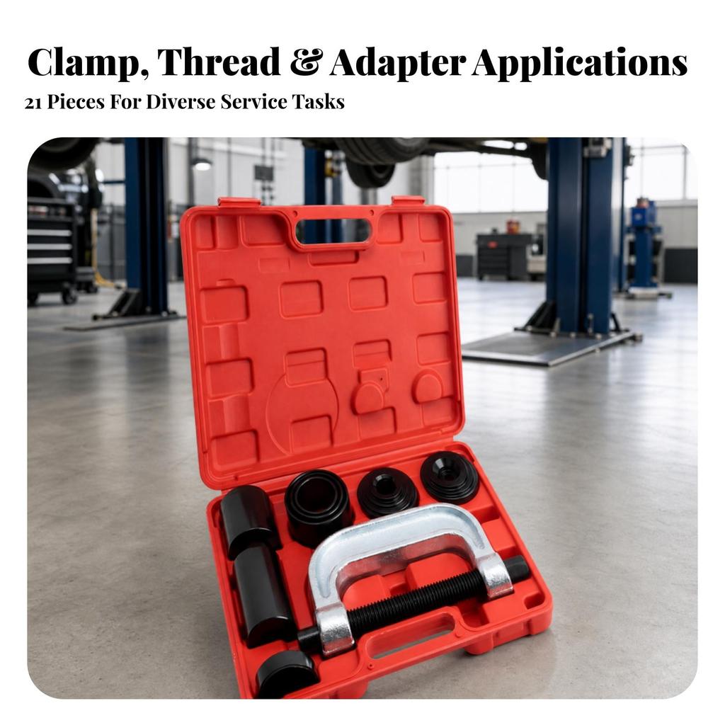 Ball Joint Puller Compact Set with Carrying Case Strong for Garage