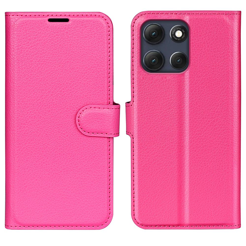 For Motorola Moto G86 Power 5G Case Litchi Texture Shockproof Leather Wallet Phone Cover