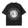 Y2k Streetwear Harrys Styles Kiss All The Time Disco Occasionally T Shirt Washed Cotton T-Shirts Aperture for  Women Tees