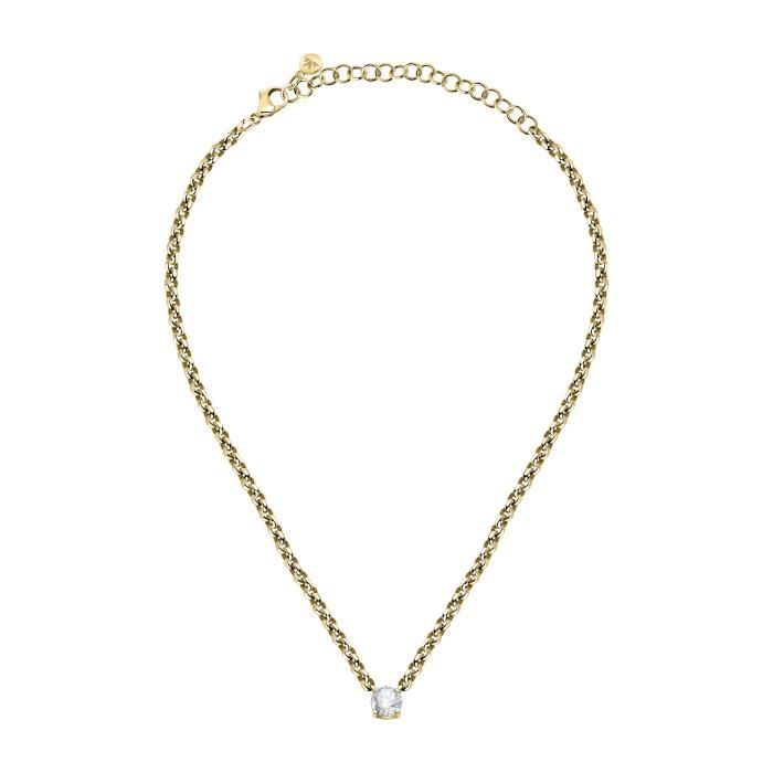 Collier En Acier - MORELLATO - SAUZ30 - Jaune - Doré - 35+7CM
