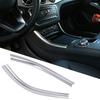 For Mercedes Benz A Class W176 2012-18 Center Control Side trim strip ABS Silver