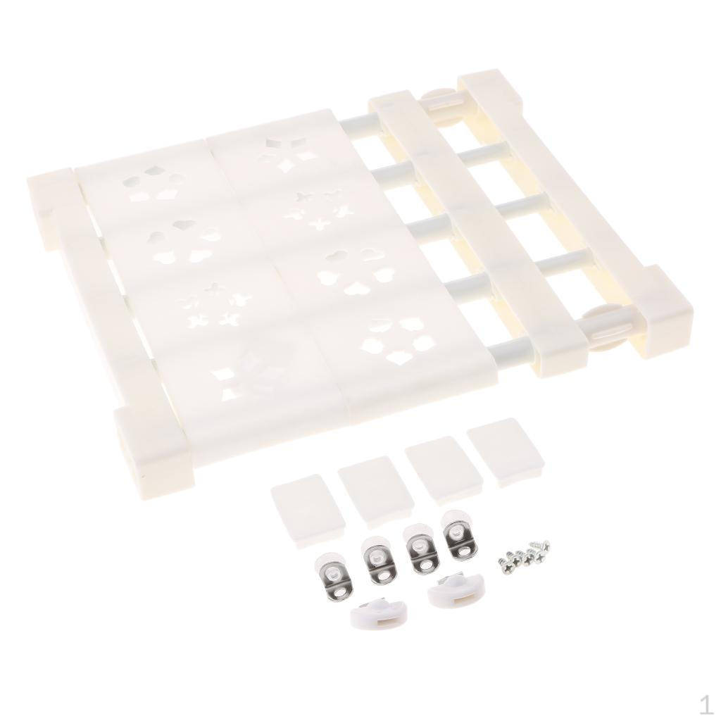 Closet Separator Storage Rack, Wardrobe Layered Board, Shelf Length Stretch 0cm, Kitchen