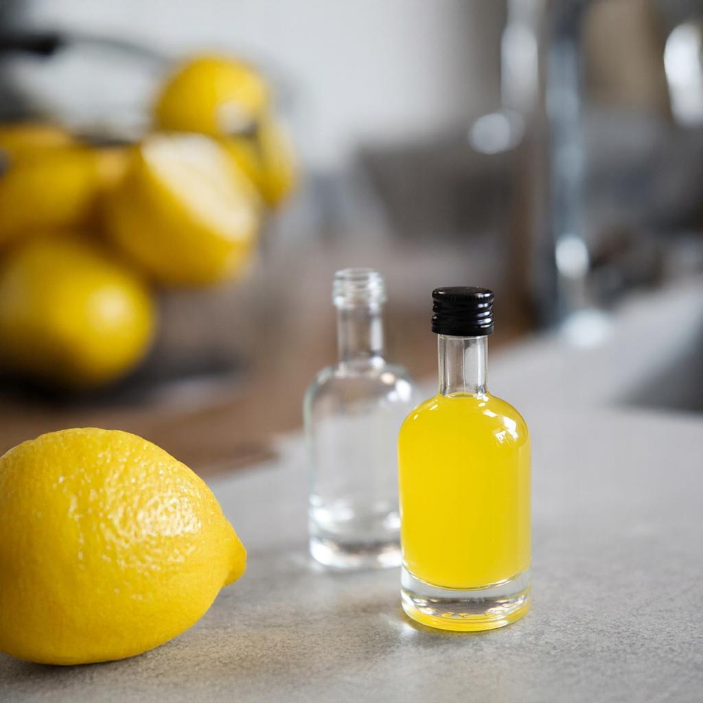 TADEK Glass Bottle 50ml Mini Bottles for Tinctures + CAP As a Gift