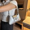 Shoulder Bag For Women Leather Black Hobo Handbags Y2K Purses Clutch Bag Retro Underarm Purse Premium Durable Quality