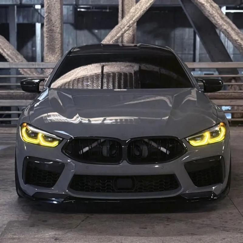 Yellow DRL LED Boards For  BMW 8 Series M8 G14 G15 F91 F92 G16 840i M850i Blue Red Daytime Running Light Angel Eye