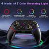 Wireless BT Game Controller for Switch with Dazzling RGB Lighting for Switch Mobile Use Switch/Android/IOS/PC Ergonomic Joystick