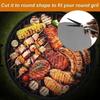 1PCS Non-stick Barbecue Mesh Mat High Temperature Resistant BBQ Grid Pad Reusable Outdoor Cooking Pad Sheet Baking Kitchen Grill Tool