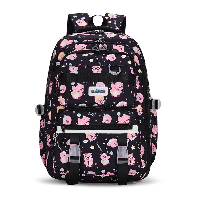 Cartoon Print Backpack Student Schoolbag Women's Backpack
