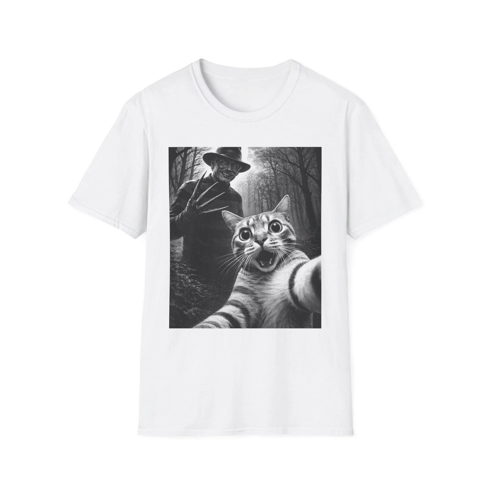 

Freddy Krueger Cat Selfie T-shirt M