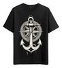 Tshirt Muscle Freaks Anchor Compass Estilo Náutico Marinero