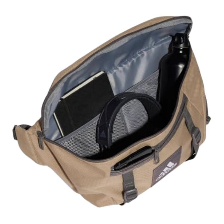Adidas Polyester Crossbody Fanny Pack Regular Unisex Khaki