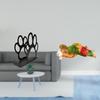 Iron Napkin Holder Multi Purpose Bill Cute Dog Paw Home Decor Stylish Organizer Tissue