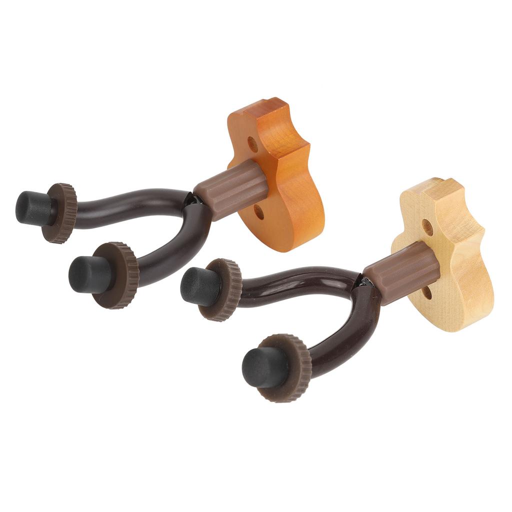 Ukulelehängare Multifunktionell Elegant Snygg Trä Ukulele Väggfäste Stativ för Ukulele Mandolin Banjo