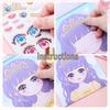 Kaba Bear Princess Dress-Up Sticker Book for Kids