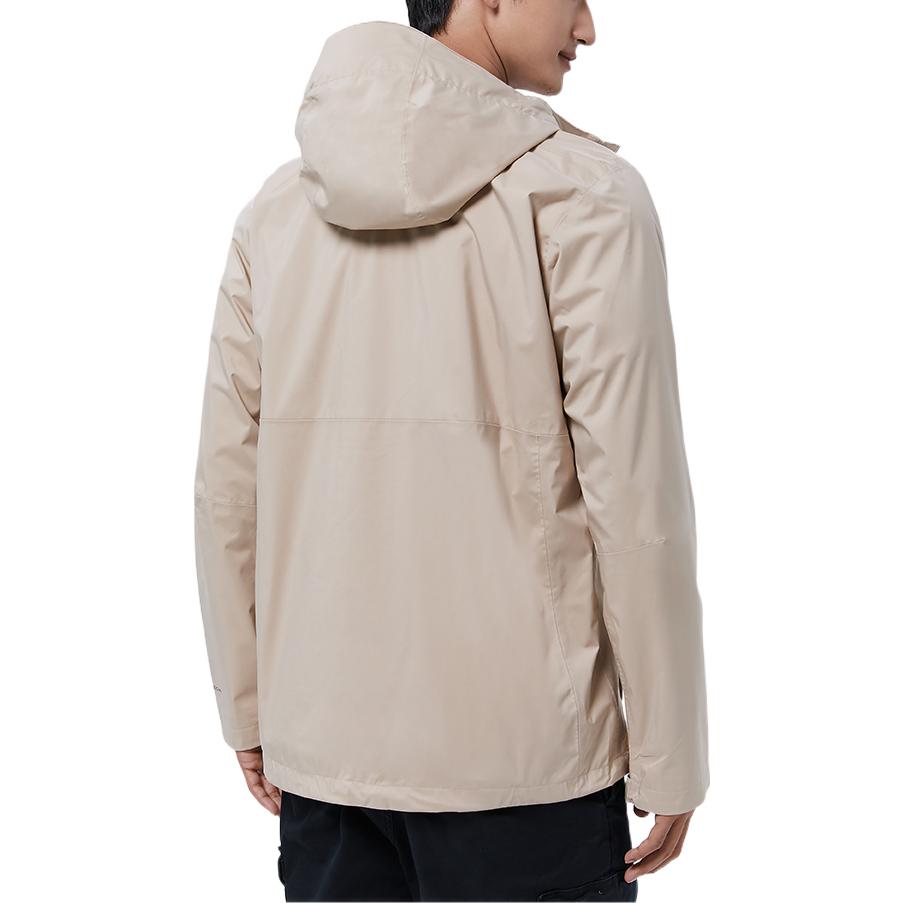 Columbia Casual Sports Single-Layer Soft Shell Waterproof Windproof Breathable Lightweight Jacket Men Jacket Khaki RE0086-271