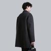 Men's Premium Wool Blend Mid-Length Coat