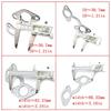 Exhaust Gasket Set +Exhaust Manifold Muffler Gasket +12PCS Stud & NUT 02156-50080 15221-91530 1A091-12360 1A091-12350 15263-12370 for Kubota V2203
