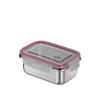 Kuchenprofi Lunch Container, 0.5 L, 10.5 X 15.5 X 6 Cm, Stainless Steel/plastic