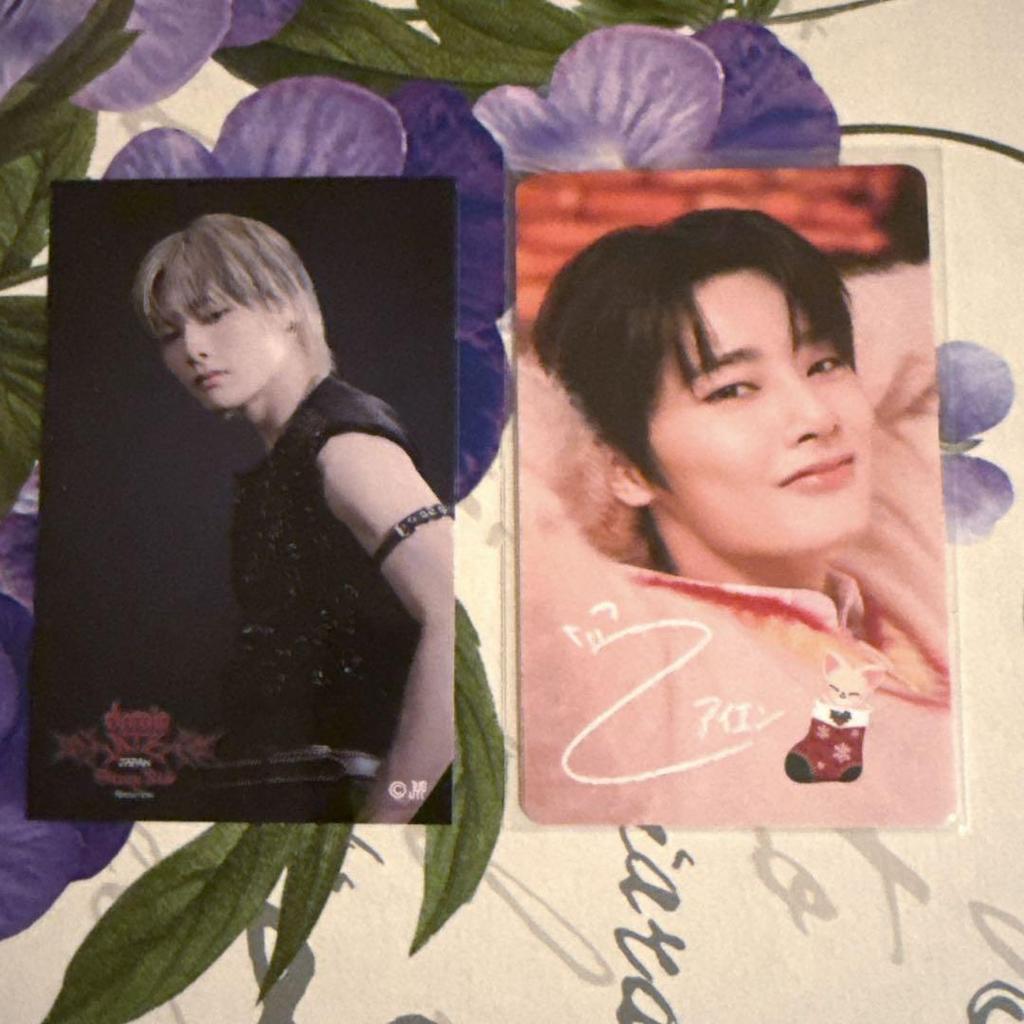 [USED] Stray Kids I.N Foxxny Trading Card Case Photo Card Keychain I.N