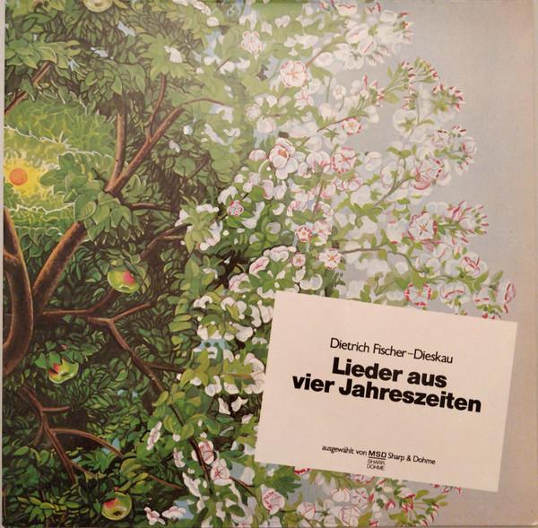 

LP Record DIETRICH FISCHER-DIESKAU - Lieder Aus Vier Jahreszeiten F667173 EMI Electrola Germany Classical Used