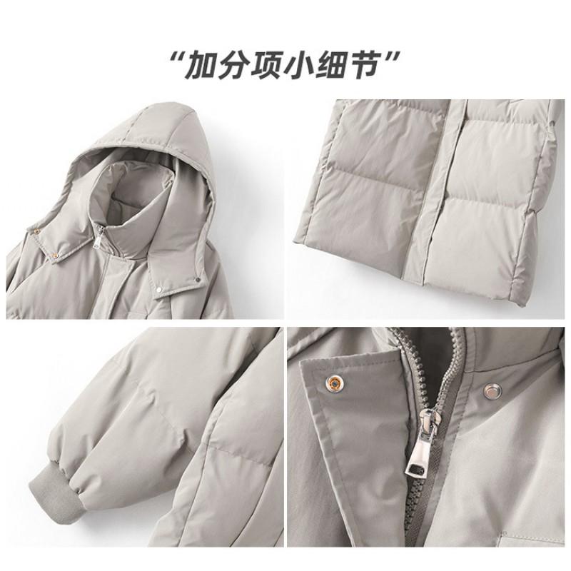 Womens Long Puffer Coat Winter Warm Loose Fit Thick Cotton Jacket Daily Wear