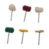 T-type Brush Set Wheel Polishers Tool with Stainless Steel For Rotary Drill Bit Handle