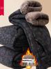Mom's Cotton Velvet Thick Warm Winter Pants for Elderly Women