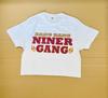 Bang Bang Niner Gang Cropped Top Shirt