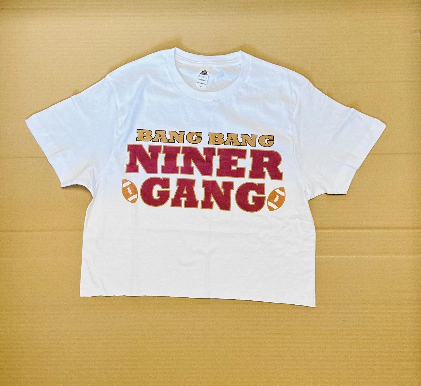 Bang Bang Niner Gang cropped top shirt 4XL