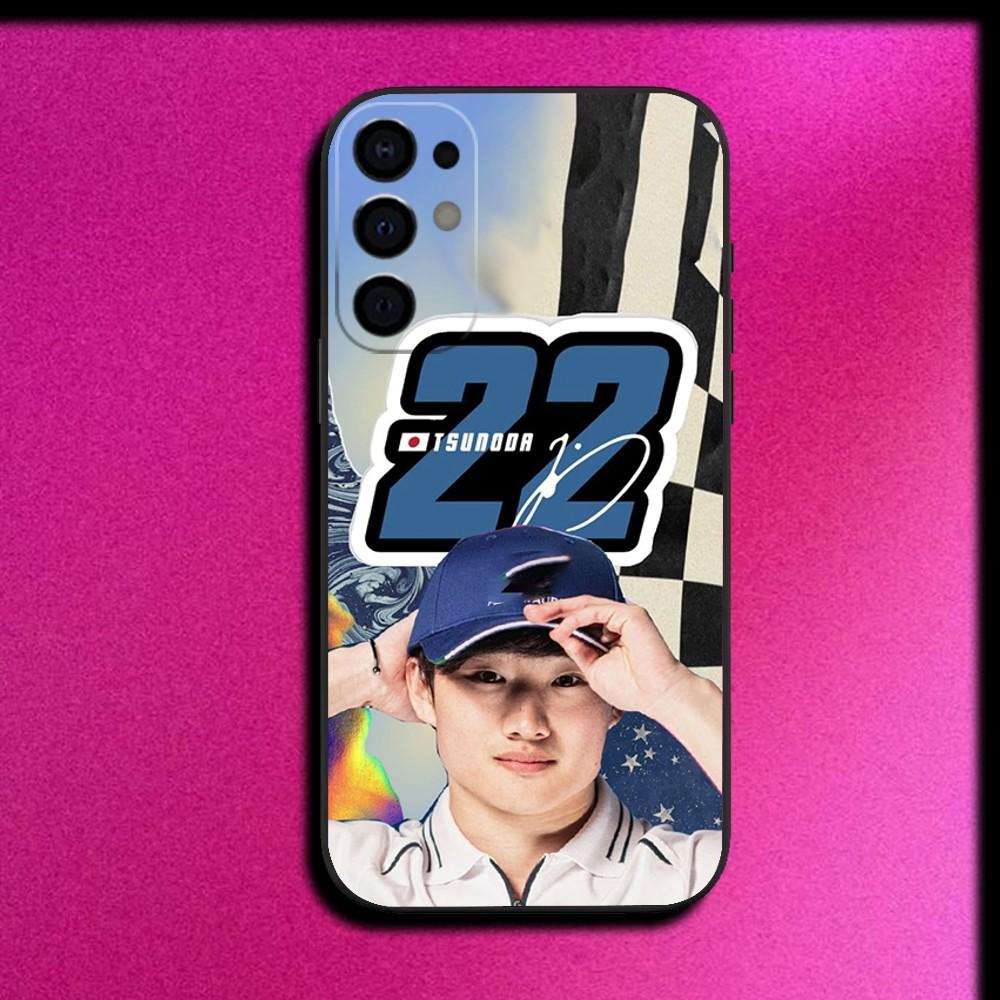 

Y-Yuki Tsunoda 22 Phone Case For Samsung S25,S24,S21,S22,S23,S30,Ultra,S20,Plus,Fe,Lite,Note,10,9,5G Black Cover Samsung S235G