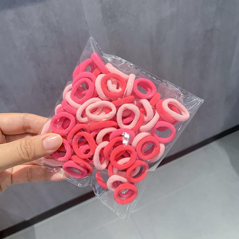 Elastic Hair Tie for Children and Women - Soft, Hair-Friendly Rubber Bands for Little Girls and Babies