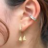 cerofar NOTHORN EARRING GOLD