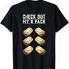 Funny Check Out My 6 Pack Burritos T Shirt