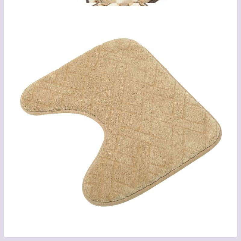 Cheap Bathroom Rugs for Toilet Tapis Salle De Bain Bathroom Carpet Anti-slip Mat WC Mat Door Rug for Decor Non-slip Toilet Mats