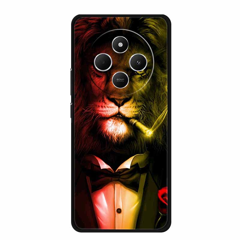 For Xiaomi Poco C75 Case PocoC75 Coque Black Silicone Soft Phone Case For Redmi 14C 14R A3 Pro Back Cover Case Redmi14C 14 C Bag
