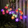 Plug-in Landscape Lawn Lamp Waterproof Garden Lights Creative Flower Solar Floor Lamp  Courtyard